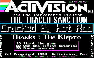 Tracer Sanction, The